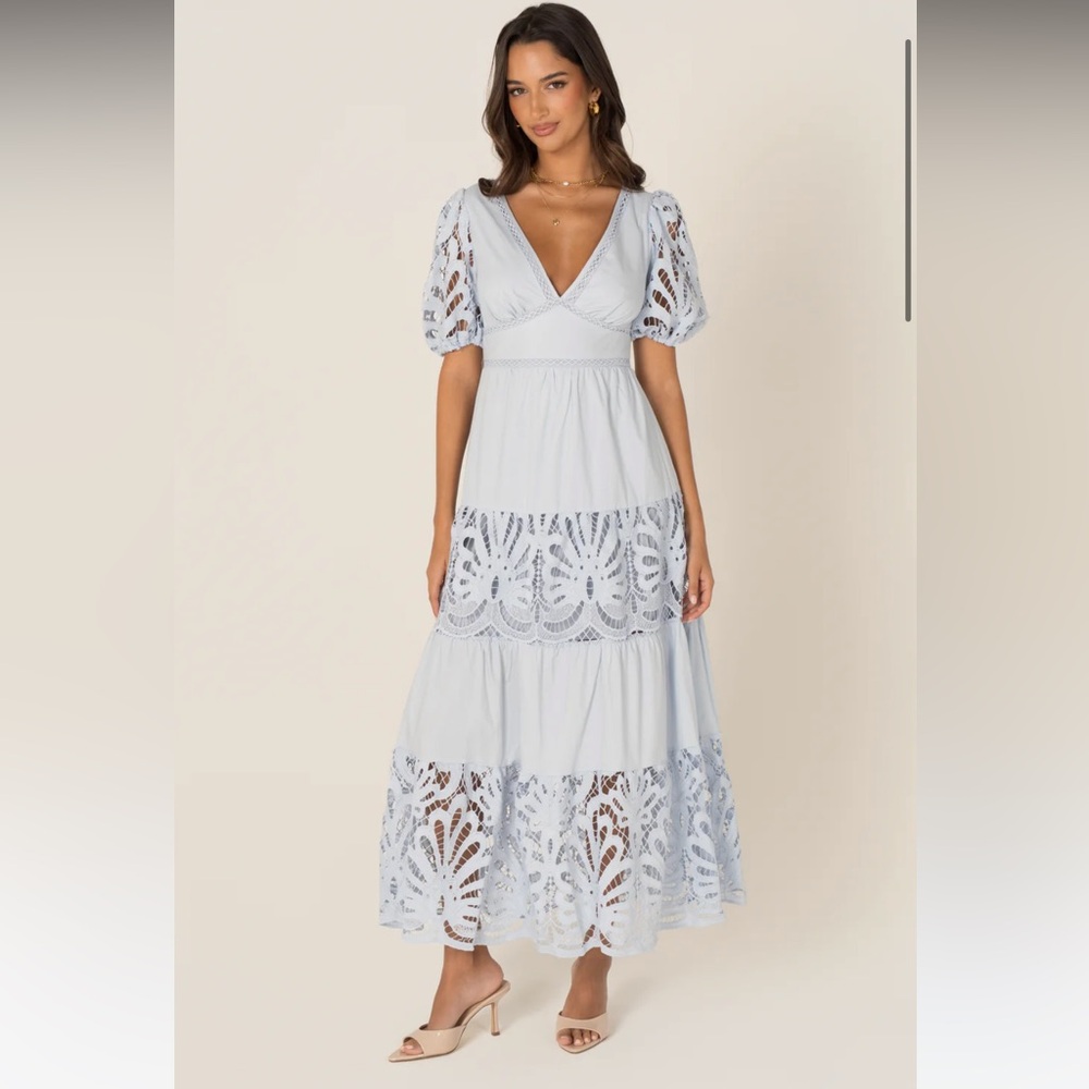Bronte Soft Blue Day Dress -NWT